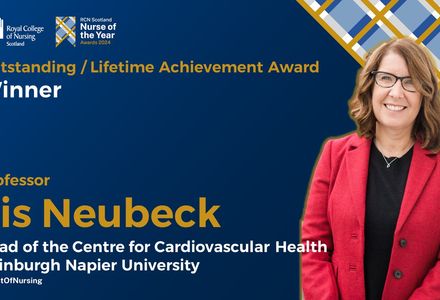 Cardiovascular research leader honoured with award for outstanding achievement